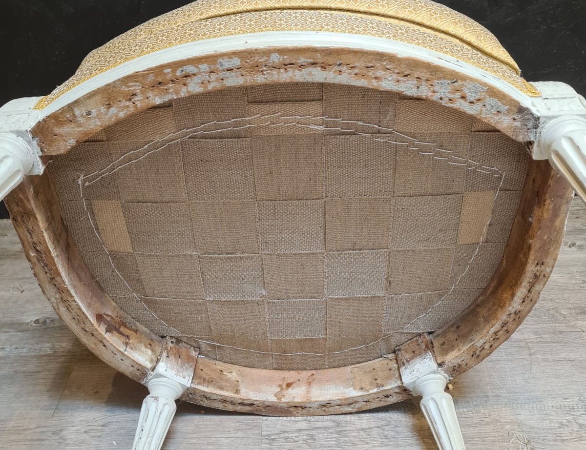 Louis XVI Period Shepherdess Stamped Dupain -photo-6