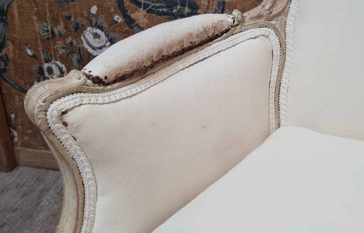 Bergère d'époque Louis XV -photo-5