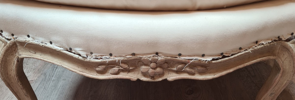 Bergère d'époque Louis XV -photo-7