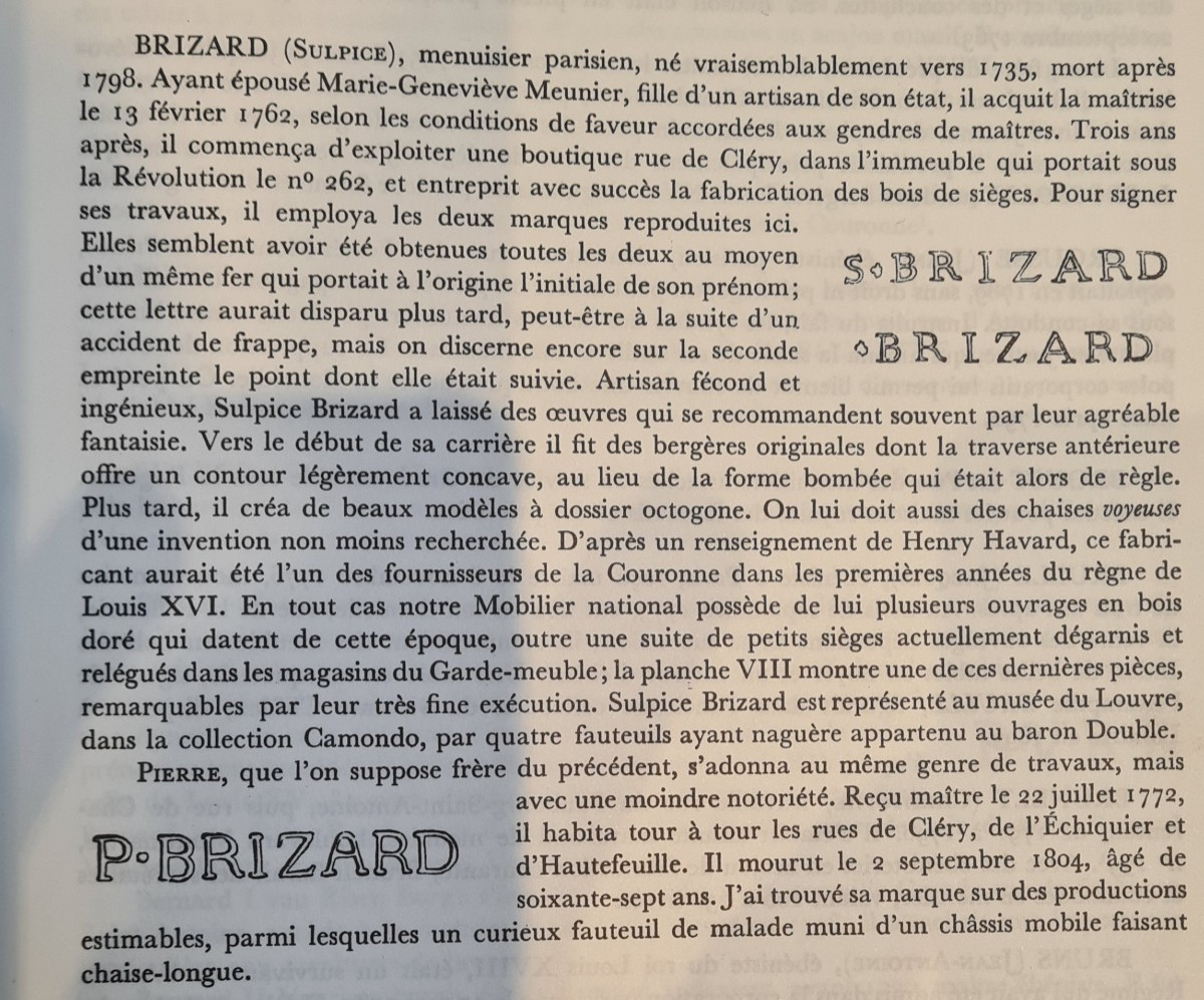 Canapé d’alcôve d'époque Louis XVI estampillé de Brizard -photo-8