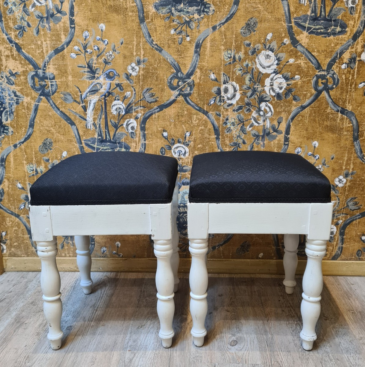 Pair Of Empire Period Stools-photo-2