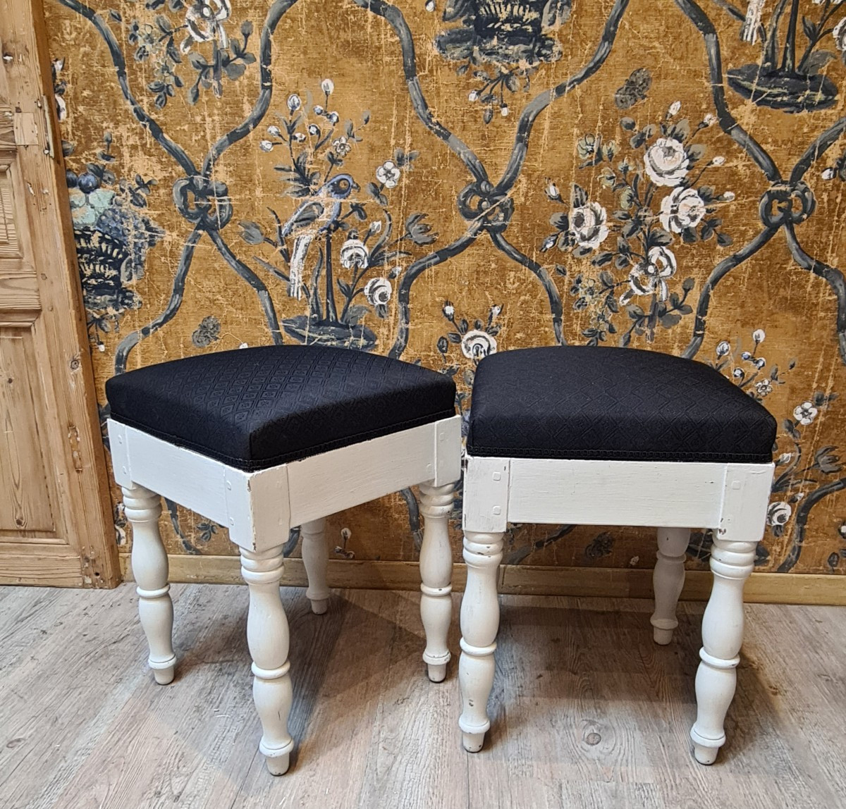 Pair Of Empire Period Stools