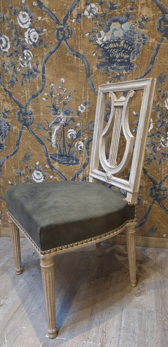 Louis XVI Period Armchair -photo-2