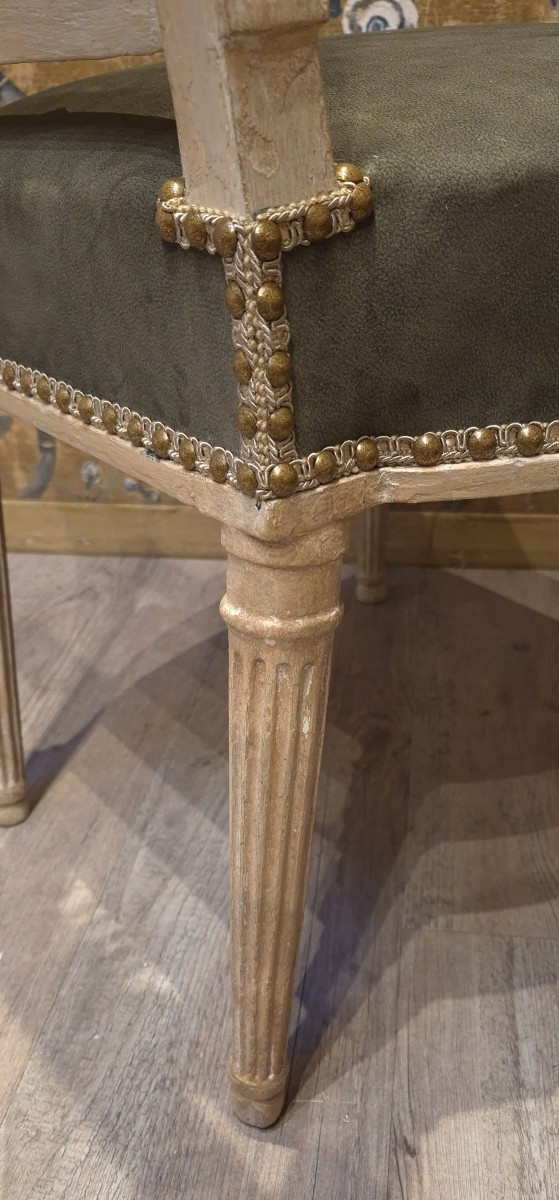 Louis XVI Period Armchair -photo-1