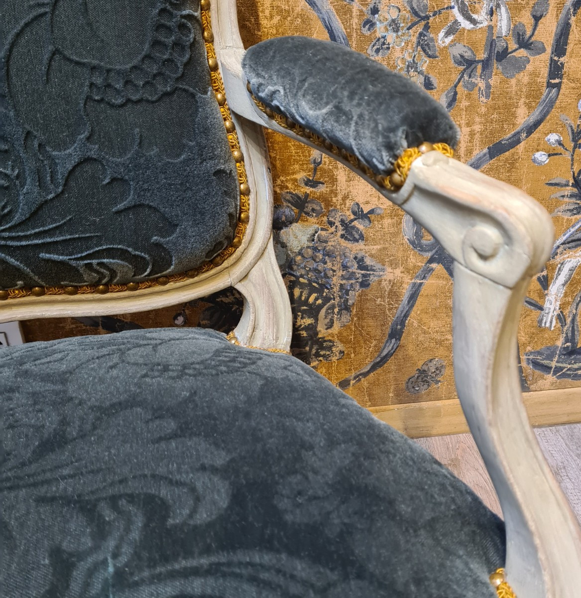 Pair Of Louis XV Period Armchairs-photo-5