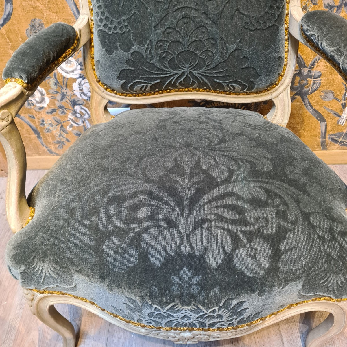 Pair Of Louis XV Period Armchairs-photo-6