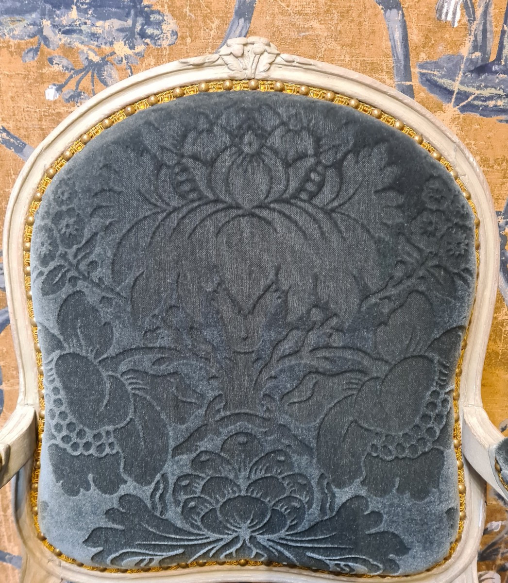 Pair Of Louis XV Period Armchairs-photo-7