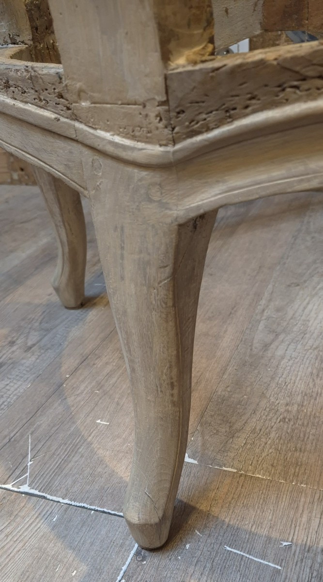 Fauteuil d'époque Louis XV -photo-2