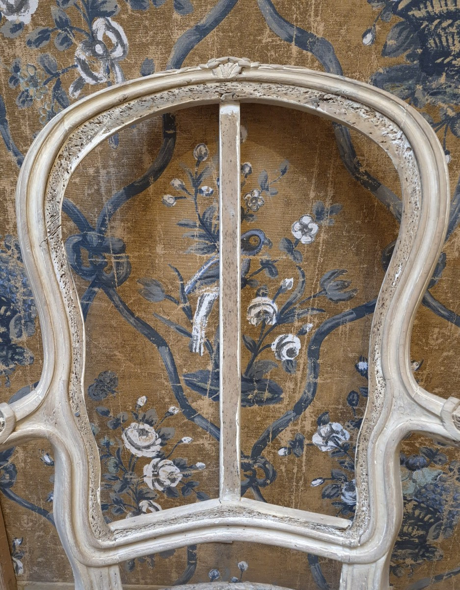 Fauteuil d'époque Louis XV -photo-7