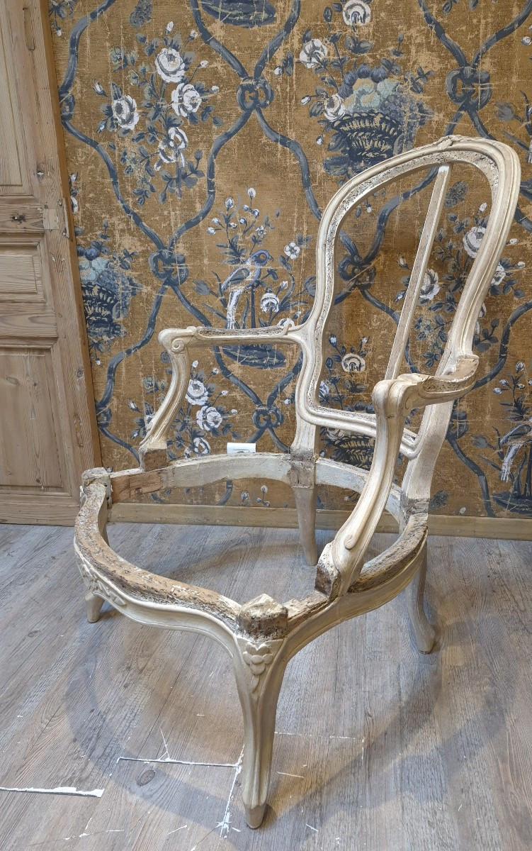 Fauteuil d'époque Louis XV 