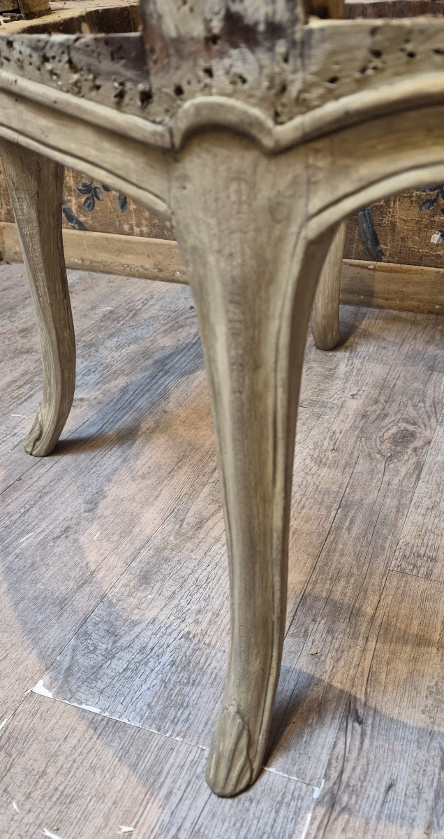 Louis XV Period Cabriolet Stamped By Pluvinet -photo-1