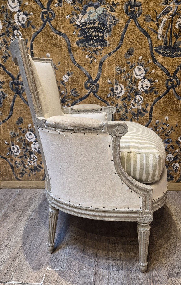 Bergere d'époque Louis XVI -photo-4