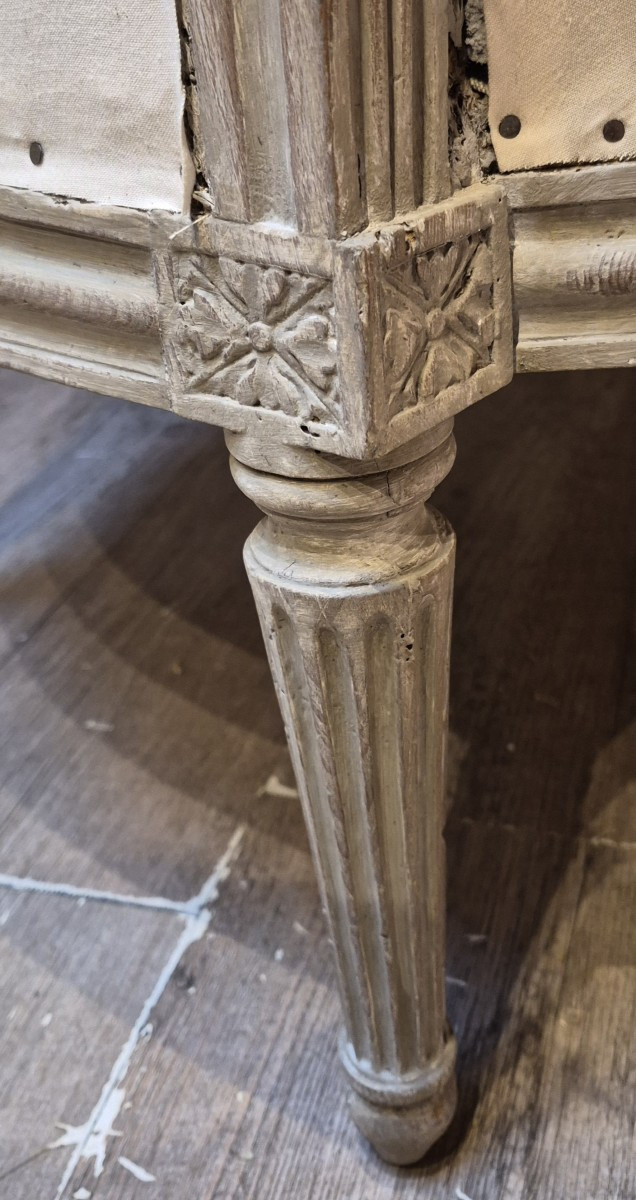 Bergere d'époque Louis XVI -photo-3