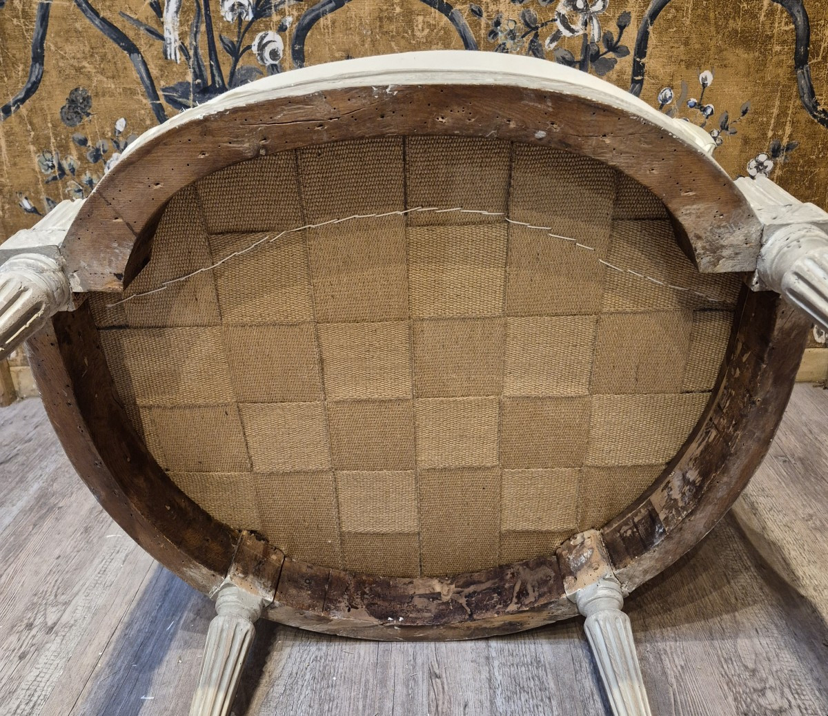 Bergere d'époque Louis XVI -photo-6