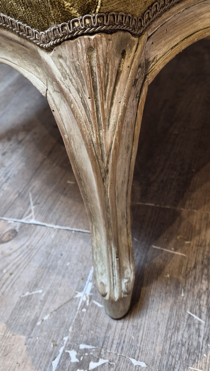 Bergère d'époque Louis XV -photo-3