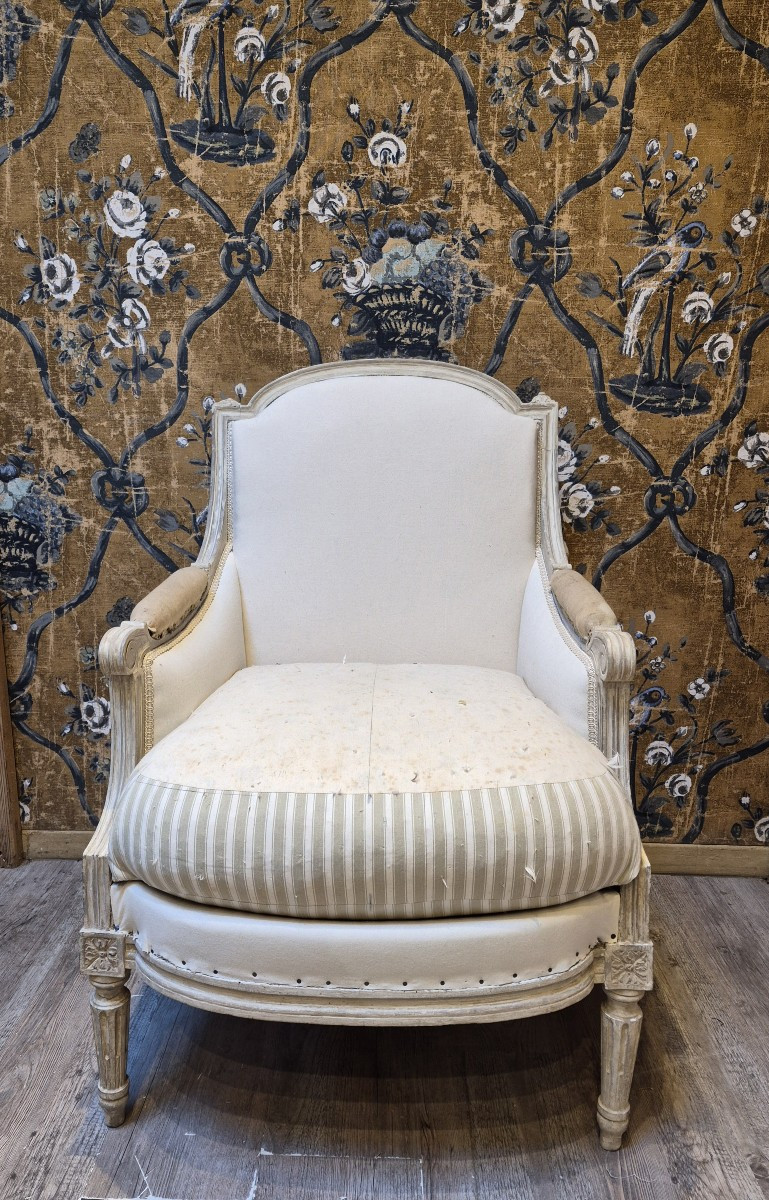 Bergere d'époque Louis XVI -photo-2