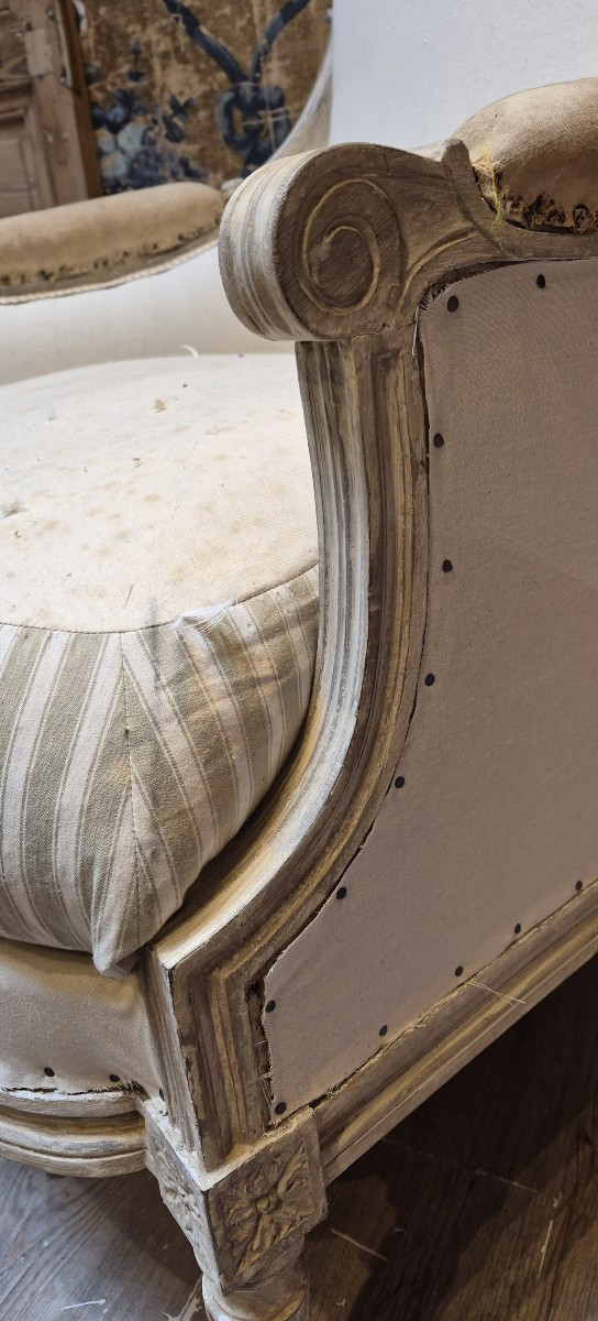 Bergere d'époque Louis XVI -photo-3