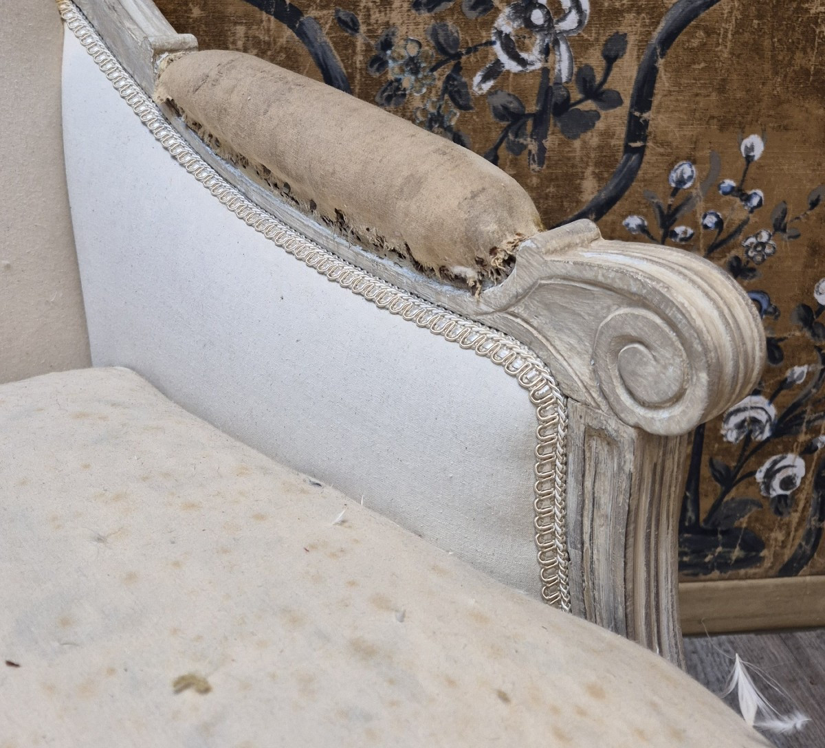 Bergere d'époque Louis XVI -photo-4