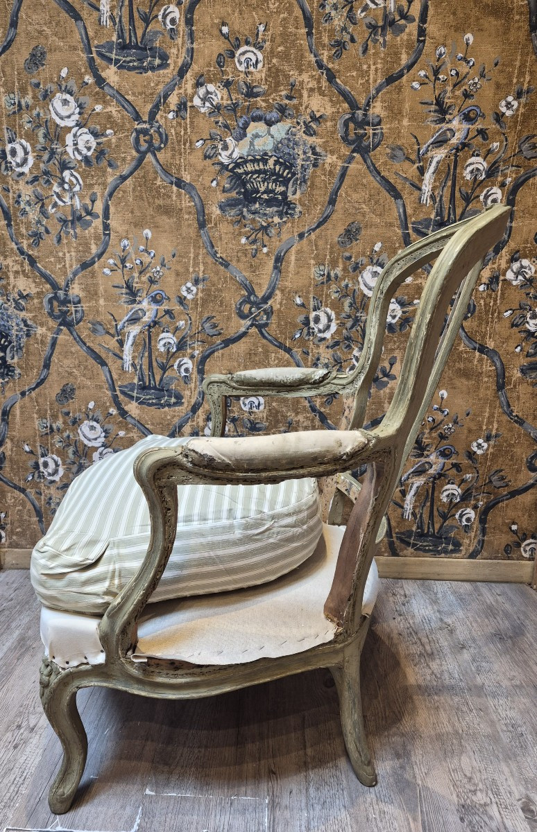 Louis XV Period Bergère -photo-3