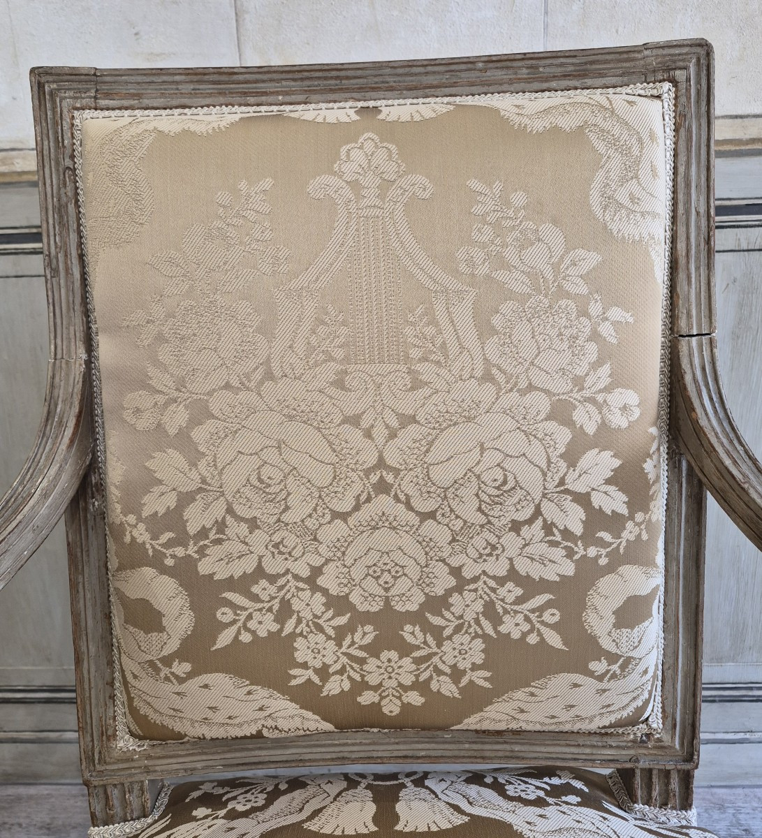 Suite Of Four Half-cabriolet Armchairs Attributed To Georges Jacob-photo-5