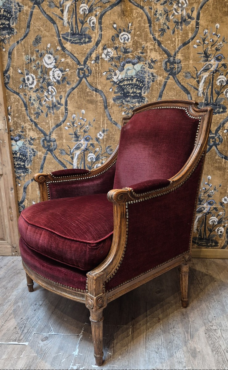 Louis XVI-style Bergère-photo-3