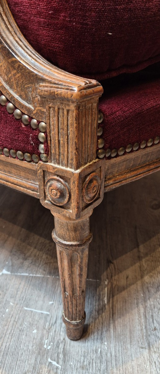 Louis XVI-style Bergère-photo-3