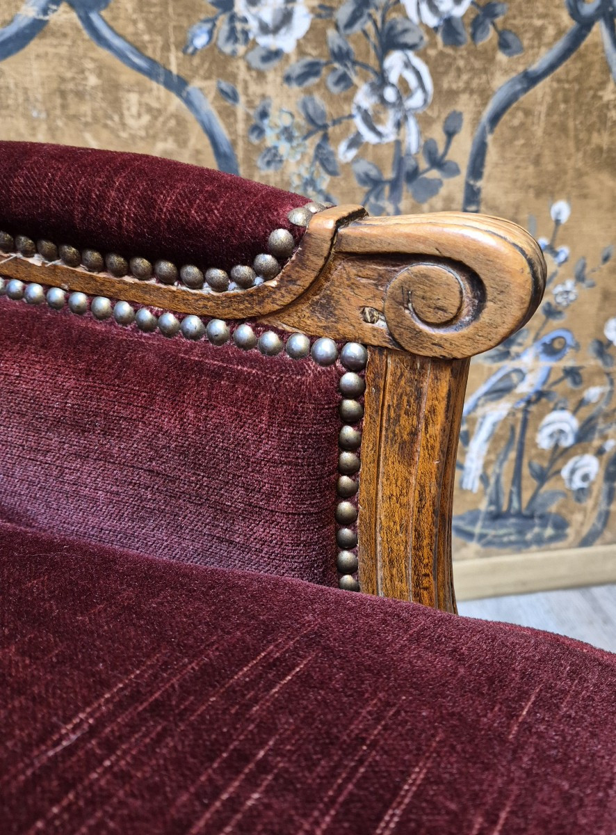 Louis XVI-style Bergère-photo-7