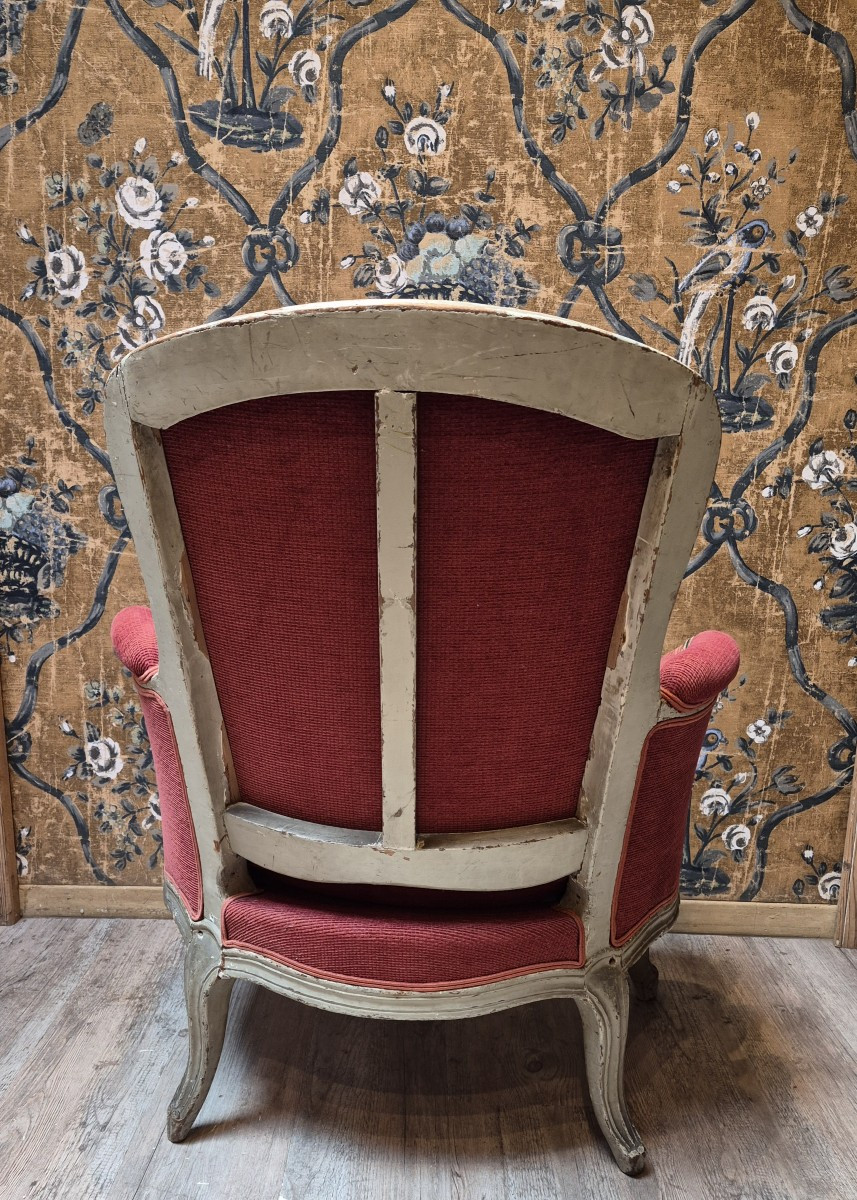 Bergère de style Louis XV -photo-4