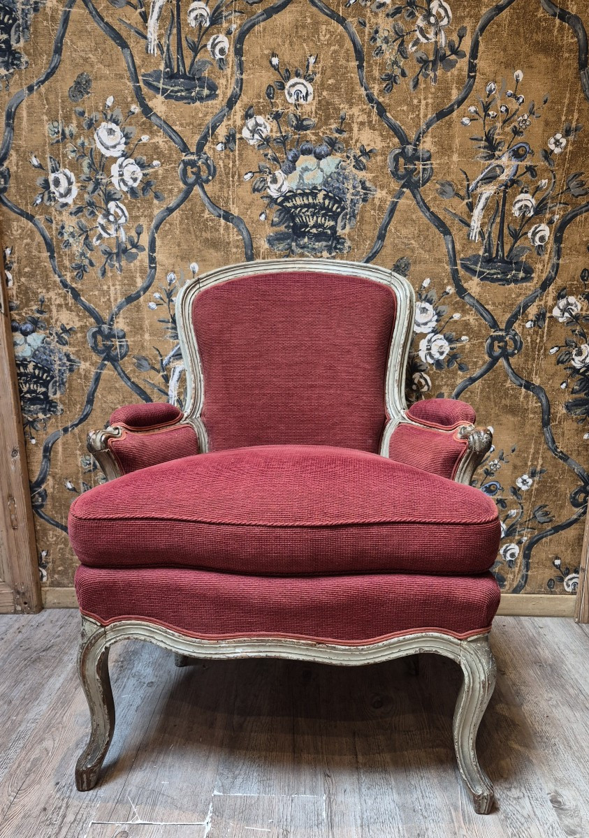 Bergère de style Louis XV 