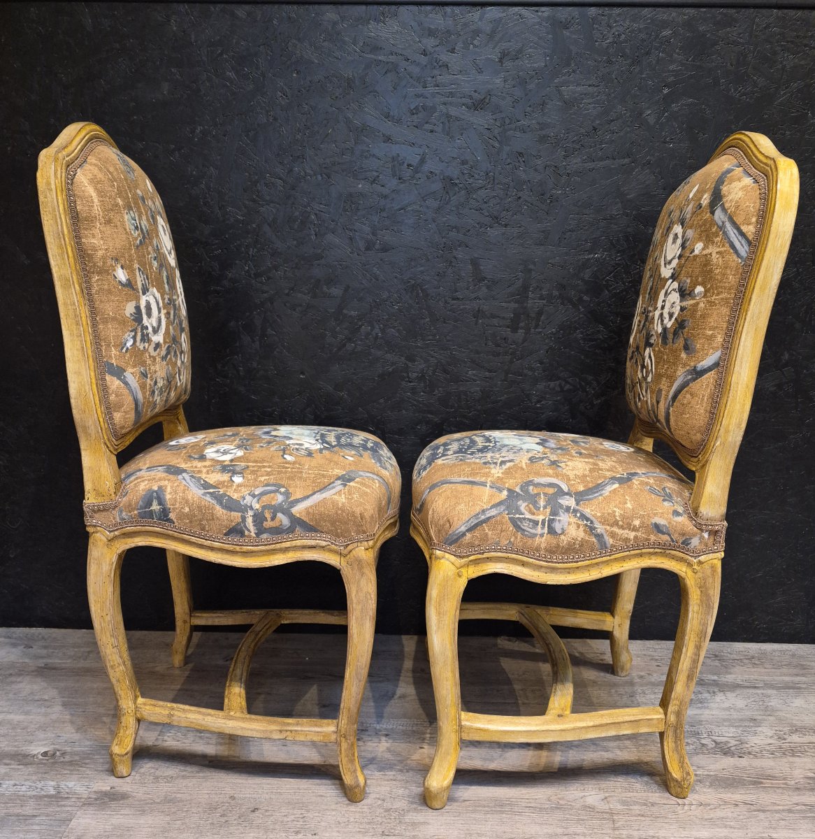 Pair Of Louis XV Period Armchairs-photo-2