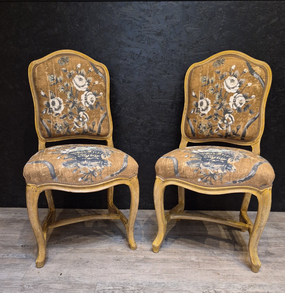 Pair Of Louis XV Period Armchairs