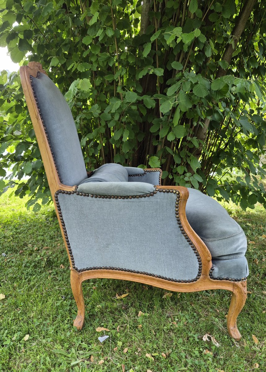 Bergère marquise de style Louis XV -photo-4