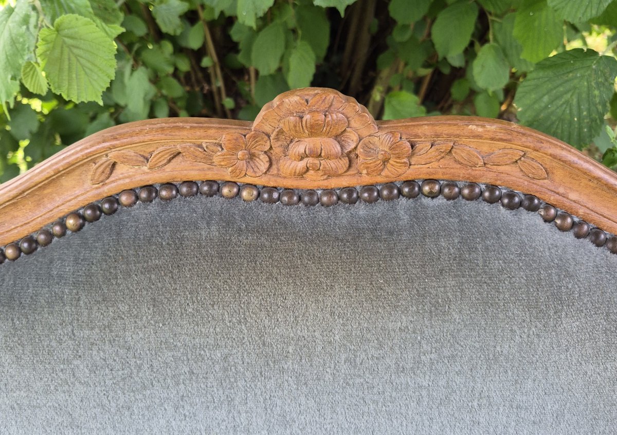 Bergère marquise de style Louis XV -photo-2