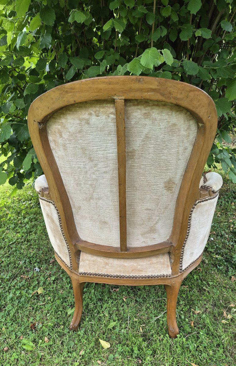 Louis XV Period Bergère Stamped By Pothier-photo-6