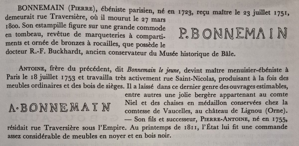 Bergère d'époque Louis XV  estampillée de Bonnemain -photo-7