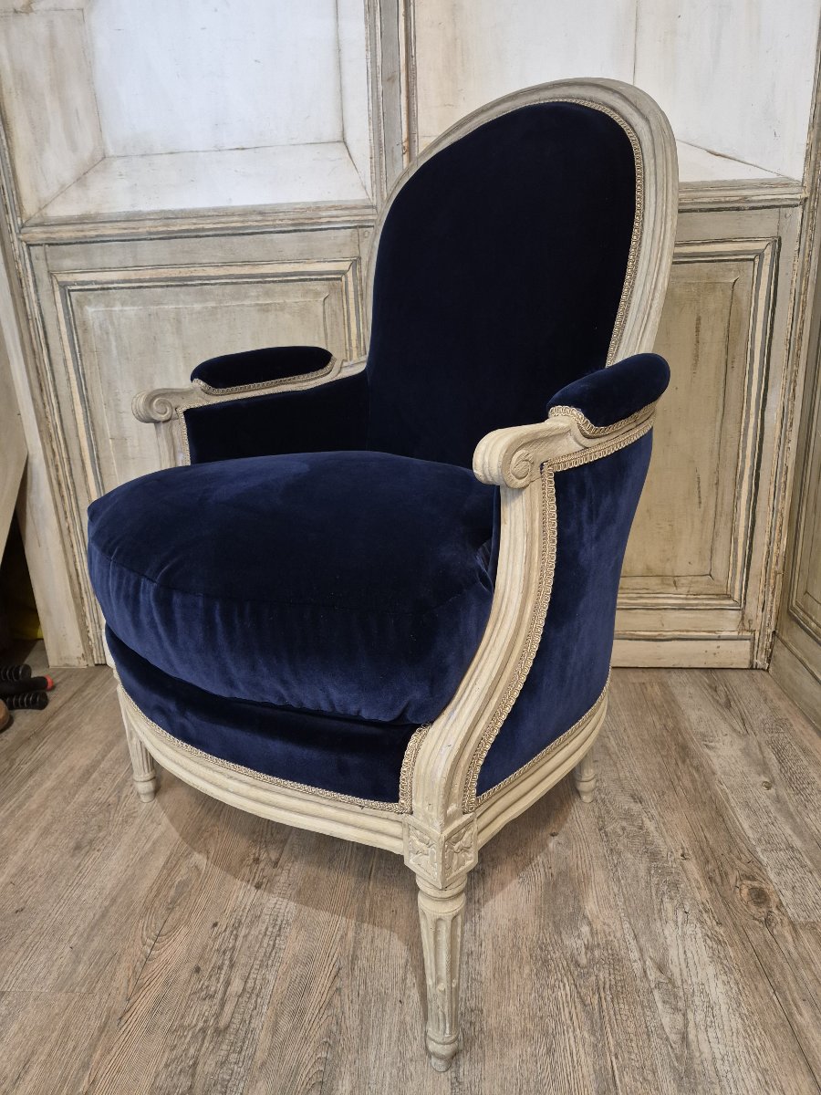 Bergere d'époque Louis XVI -photo-2