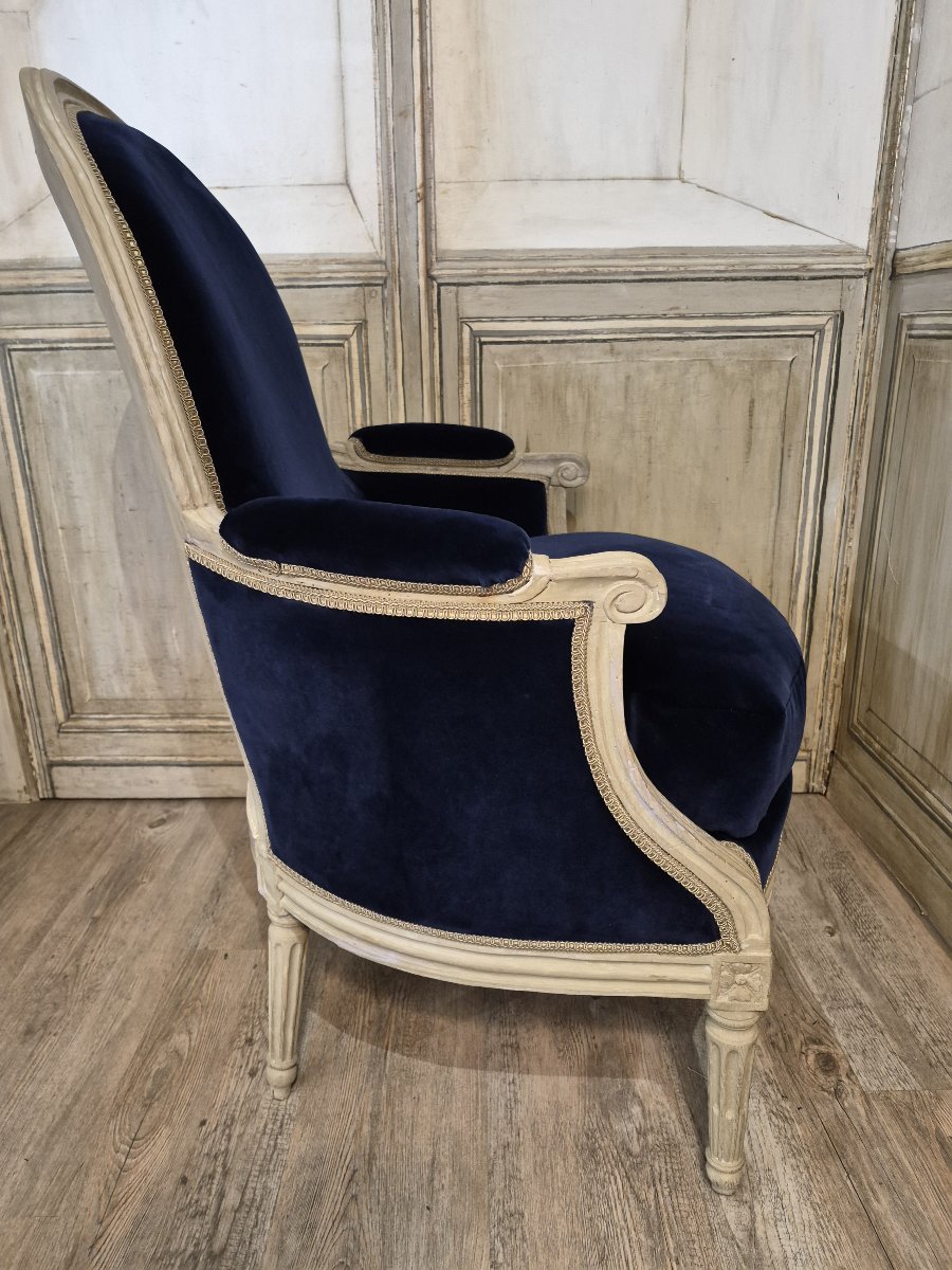 Bergere d'époque Louis XVI -photo-4