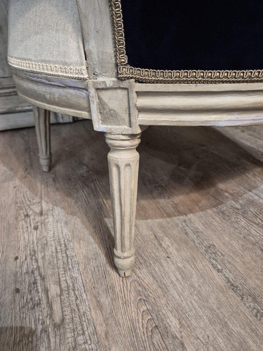 Bergere d'époque Louis XVI -photo-2