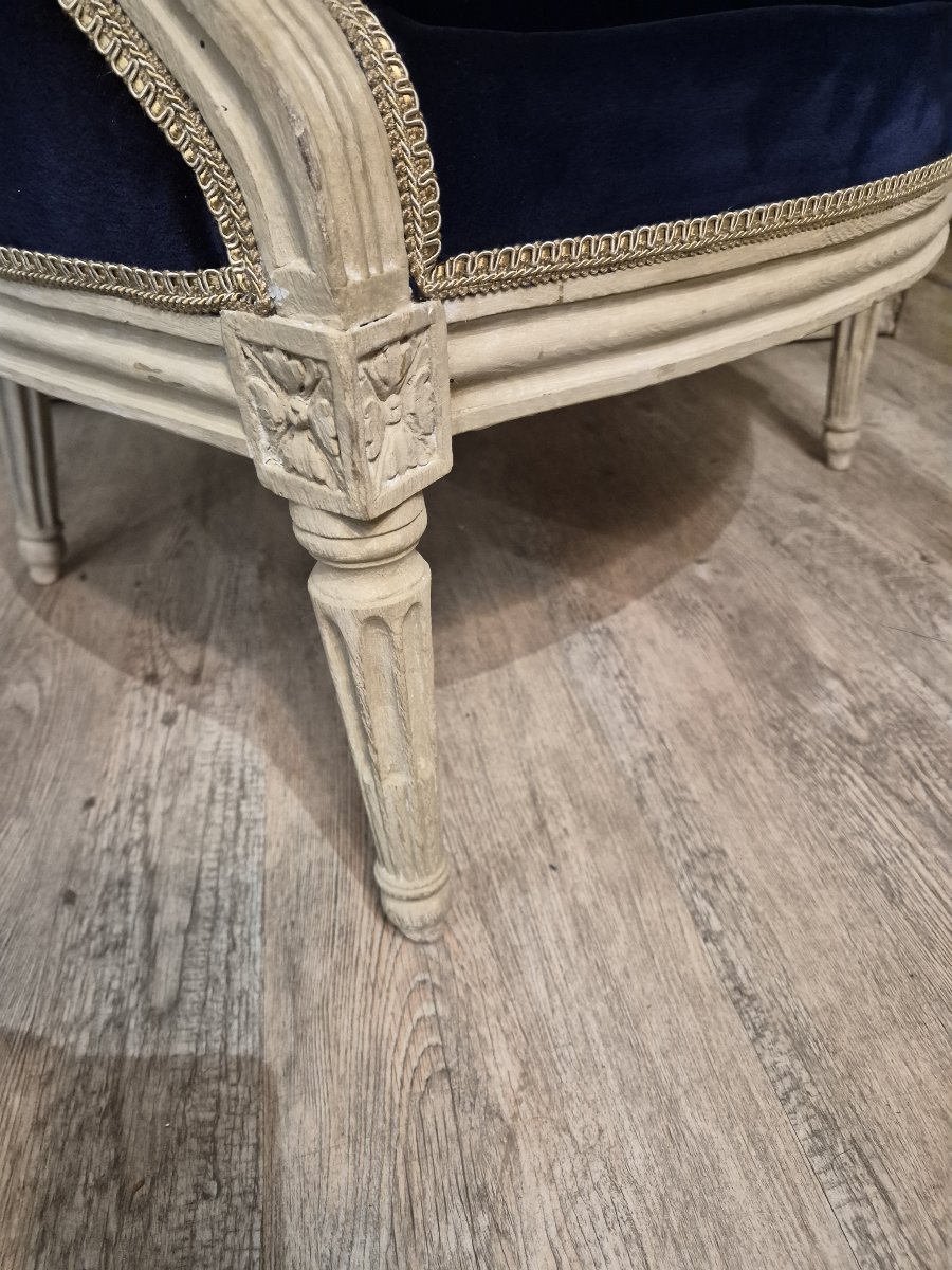 Bergere d'époque Louis XVI -photo-4
