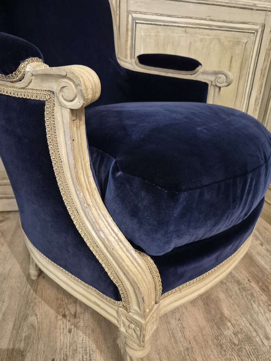 Bergere d'époque Louis XVI -photo-6