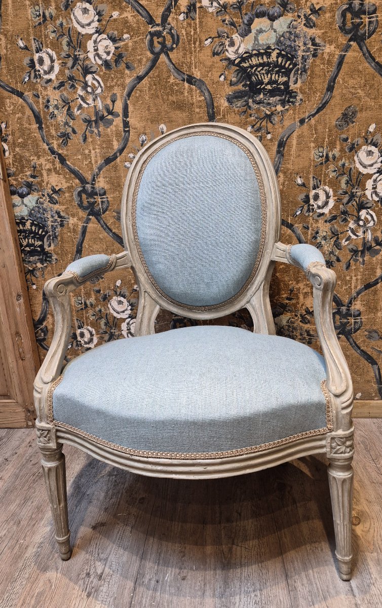 Fauteuil d'époque transition -photo-4