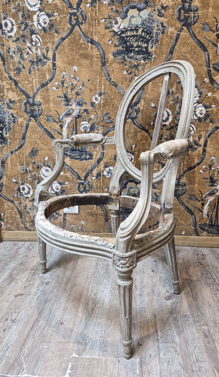 Fauteuil d'époque transition -photo-8