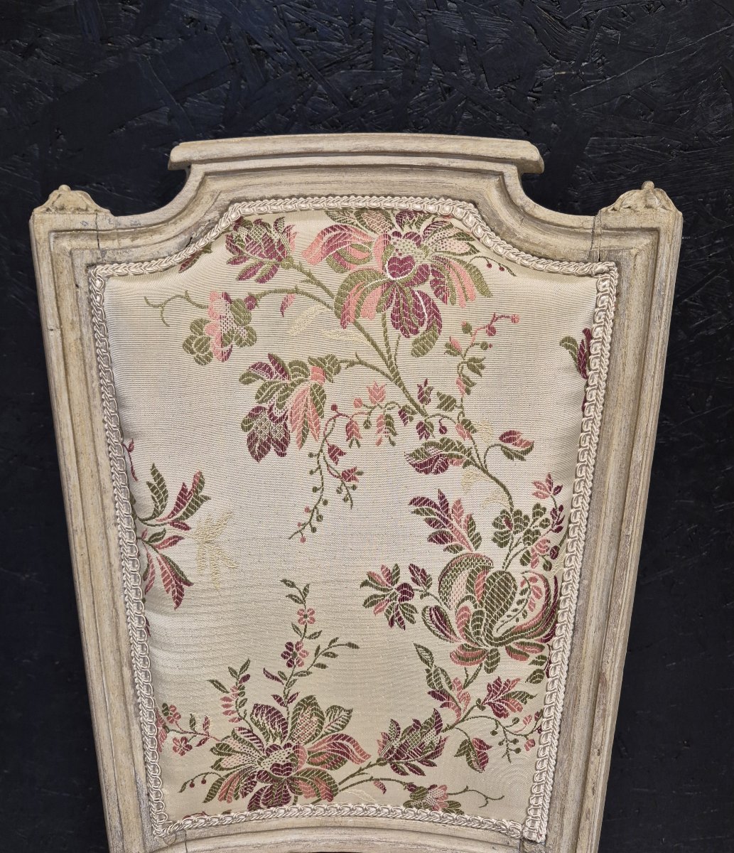 Paire de chaises d'époque Louis XVI -photo-3