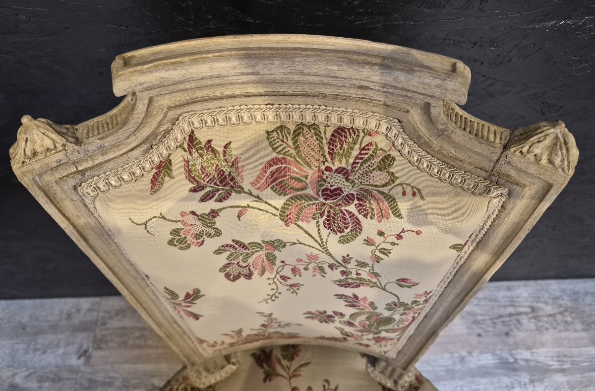 Paire de chaises d'époque Louis XVI -photo-4