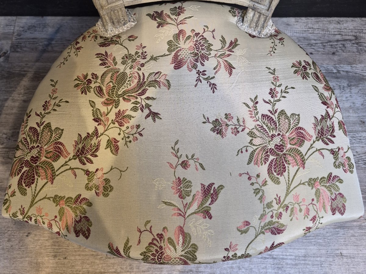Paire de chaises d'époque Louis XVI -photo-5