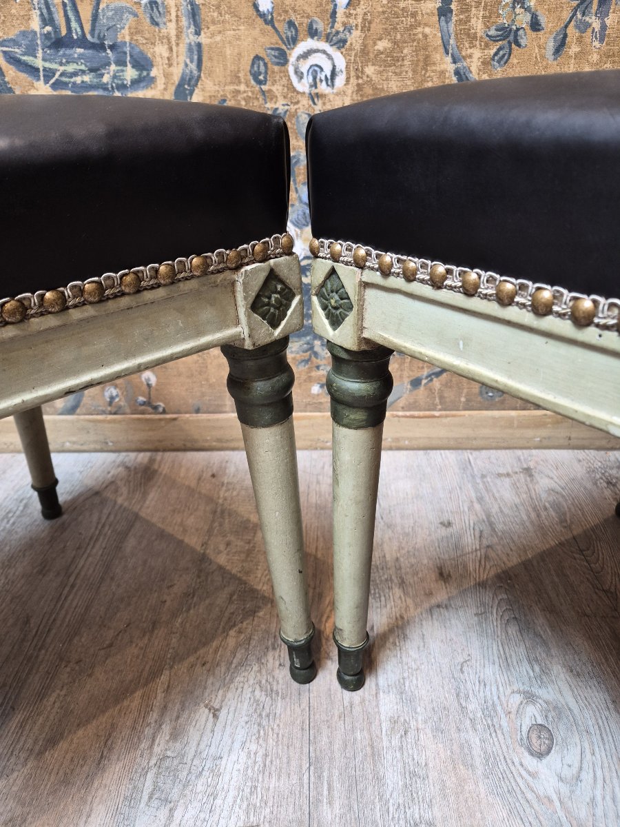 Paire de chaises d'époque directoire -photo-1