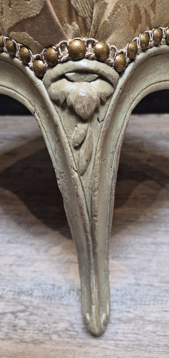Tabouret d'époque Louis XV -photo-3