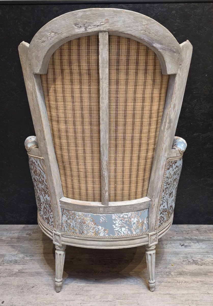 Antique Louis XVI-style Bergère Chair -photo-1