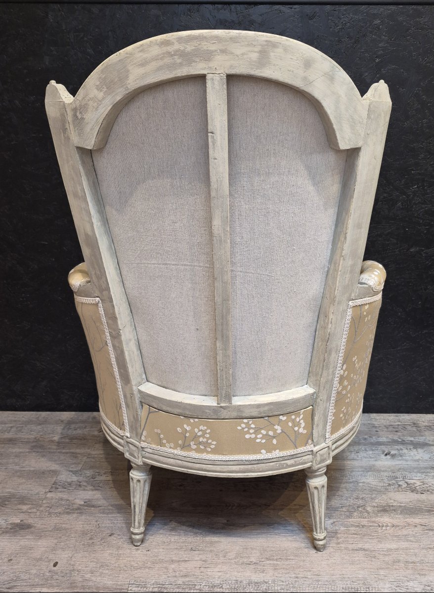 Antique Louis XVI-style Bergère -photo-4