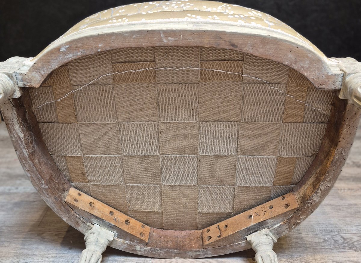 Antique Louis XVI-style Bergère -photo-7